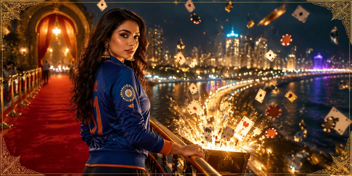 Vibrant night betting scene with cricket fans in Mumbai